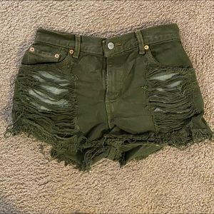 Furst of a kind Levi high wasted shorts